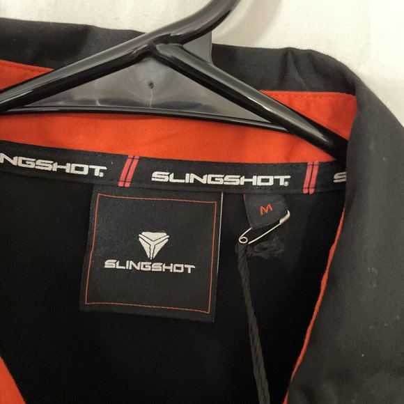 NWT Polaris Slingshot Black Button Up Dealer Men's Medium Shirt - Picture 5 of 8